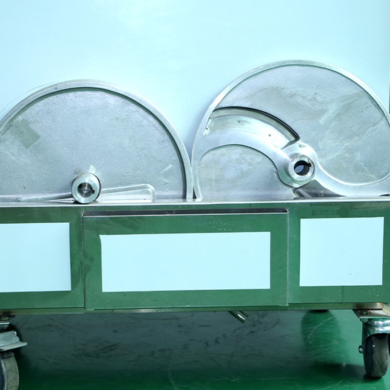 Heavy-Duty Dual-Head Vegetable Cutting Machine KN-902 - Image 3