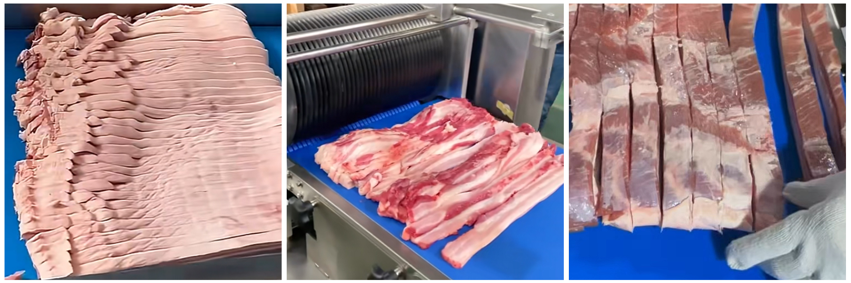 kn3190d-meat-strip-&-dicing-machine-processing-effect