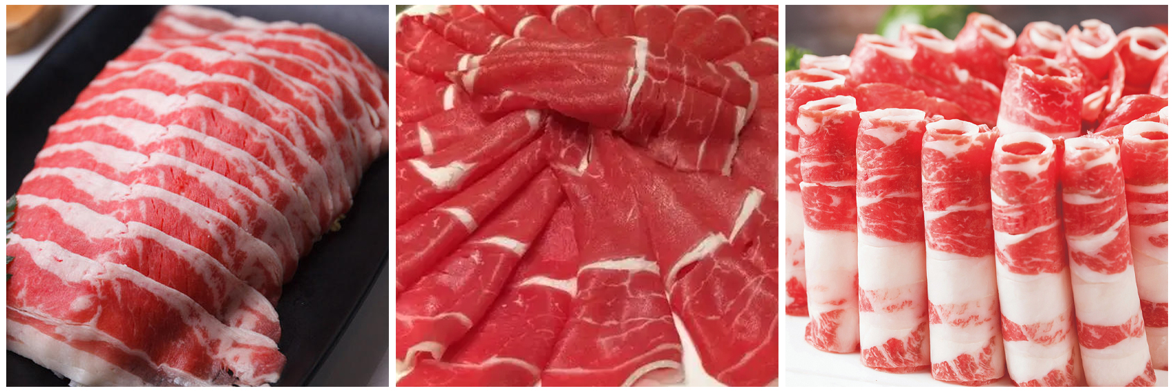 KN-50 frozen meat slicing machine-processing-effect