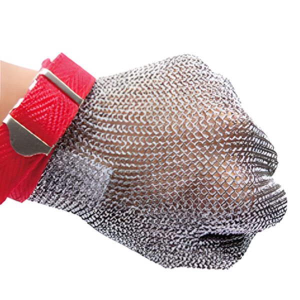 Cut resistant stainless steel glove