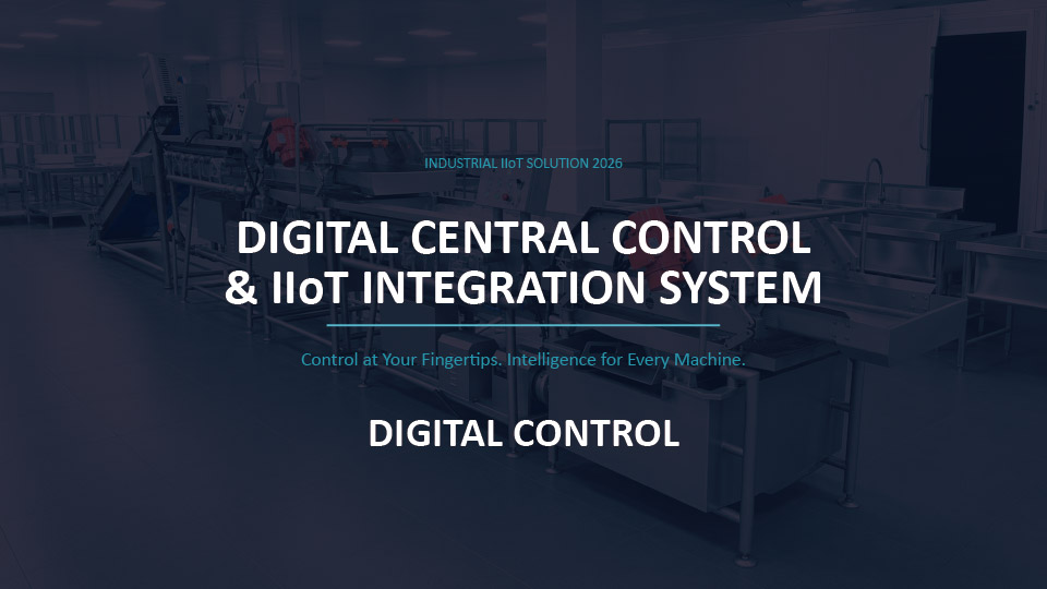 KONEX Digital Central Control IIoT System for food processing